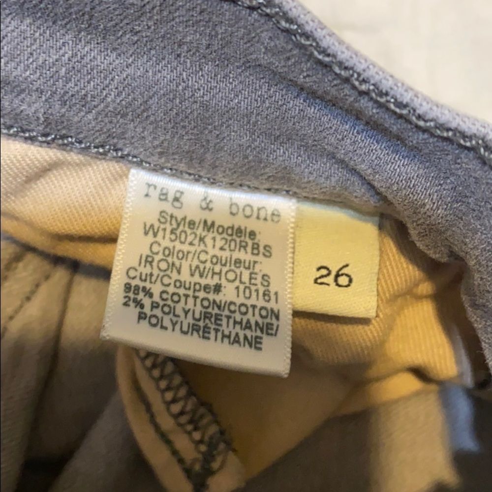 Rag & Bone distressed skinny jeans - Picture 8 of 8